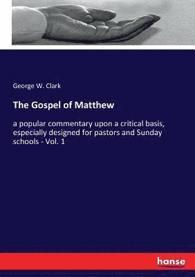 bokomslag Gospel of Matthew