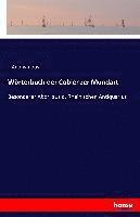 bokomslag Wrterbuch der Coblenzer Mundart