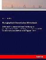 bokomslag Hieroglyphisch-Demotisches Wrterbuch