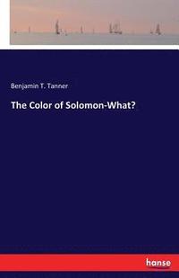bokomslag Color of Solomon-What?