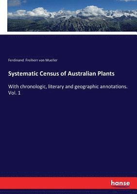 bokomslag Systematic Census of Australian Plants