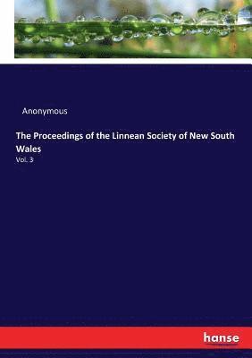 Proceedings of the Linnean Society of New South Wales 1