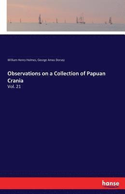 bokomslag Observations on a Collection of Papuan Crania