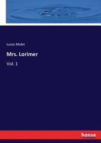 bokomslag Mrs. Lorimer