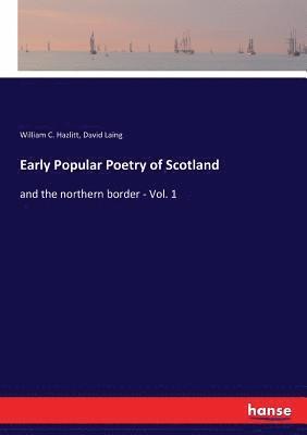 bokomslag Early Popular Poetry of Scotland