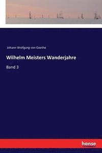 bokomslag Wilhelm Meisters Wanderjahre