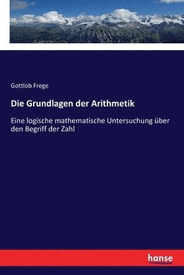 bokomslag Grundlagen der Arithmetik