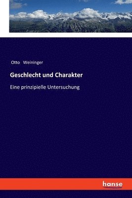 Geschlecht und Charakter 1