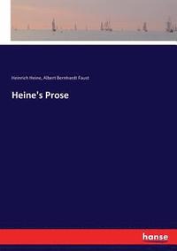 bokomslag Heine's Prose