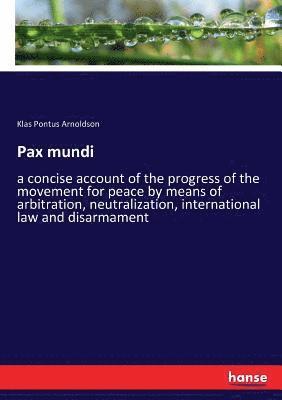 bokomslag Pax mundi