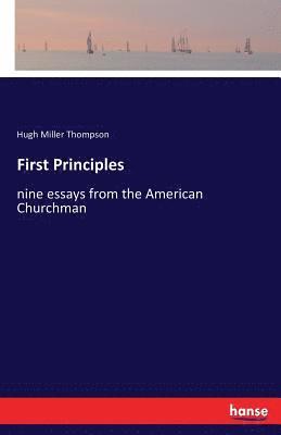 First Principles 1