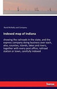 bokomslag Indexed map of Indiana