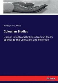 bokomslag Colossian Studies