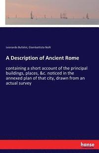 bokomslag A Description of Ancient Rome