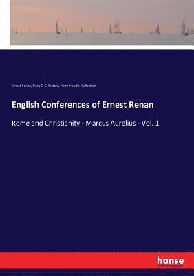 English Conferences of Ernest Renan 1