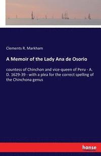 bokomslag A Memoir of the Lady Ana de Osorio