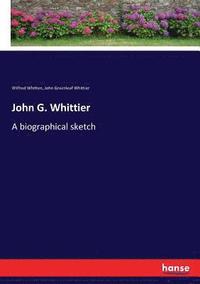 bokomslag John G. Whittier