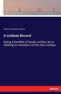 bokomslag A Lindsay Record