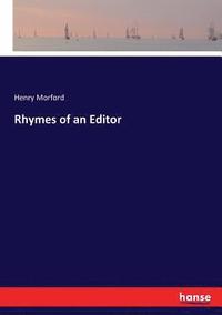 bokomslag Rhymes of an Editor