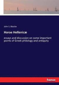 bokomslag Horae Hellenic