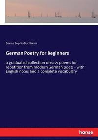 bokomslag German Poetry for Beginners