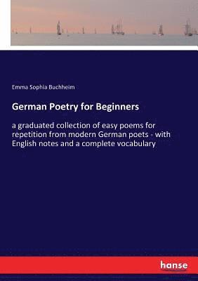 bokomslag German Poetry for Beginners