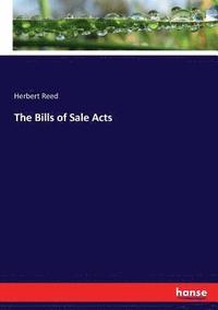 bokomslag The Bills of Sale Acts