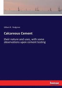 bokomslag Calcareous Cement