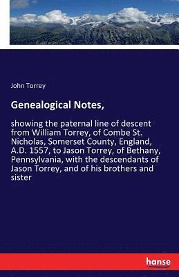 Genealogical Notes, 1