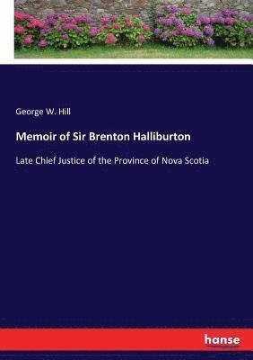 Memoir of Sir Brenton Halliburton 1