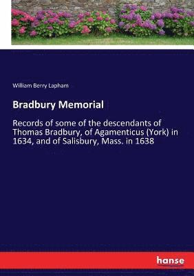 bokomslag Bradbury Memorial