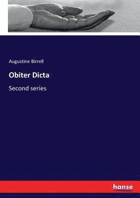 Obiter Dicta