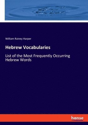 Hebrew Vocabularies 1