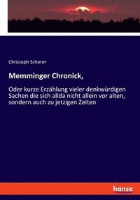 bokomslag Memminger Chronick,
