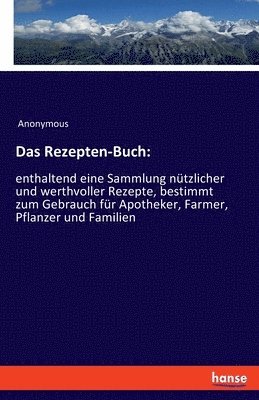 bokomslag Das Rezepten-Buch