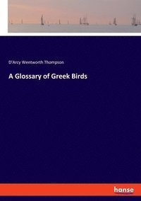 bokomslag A Glossary of Greek Birds