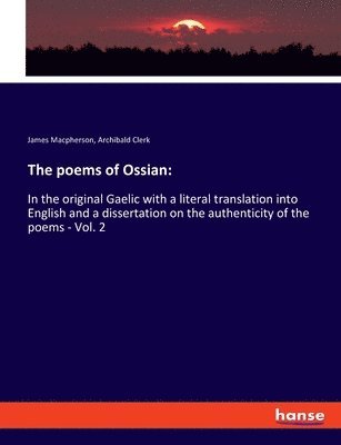 bokomslag poems of Ossian