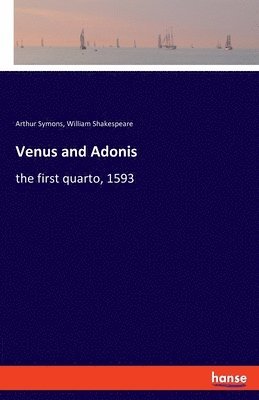 bokomslag Venus and Adonis