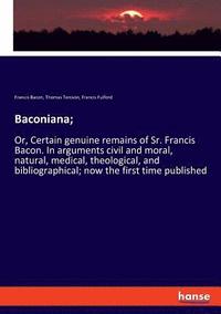 bokomslag Baconiana;