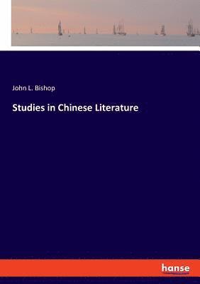 Studies in Chinese Literature 1