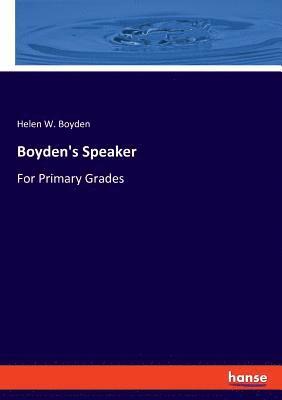 bokomslag Boyden's Speaker