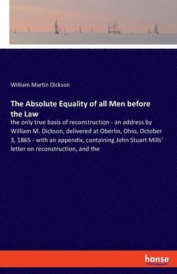 bokomslag Absolute Equality of all Men before the Law