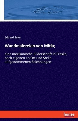 bokomslag Wandmalereien von Mitla;