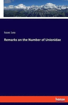 bokomslag Remarks on the Number of Unionidae