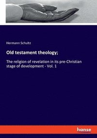 bokomslag Old testament theology;