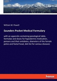 bokomslag Saunders Pocket Medical Formulary
