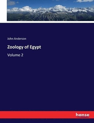 bokomslag Zoology of Egypt