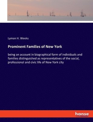 bokomslag Prominent Families of New York