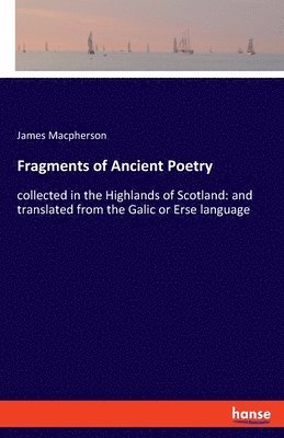 Fragments of Ancient Poetry 1