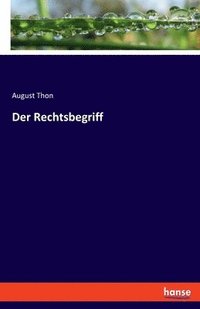 bokomslag Der Rechtsbegriff